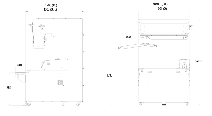 Шкаф предварительной расстойки JAC BA XL