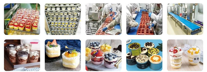 Линия для производства муссовых порционных десертов С4-M