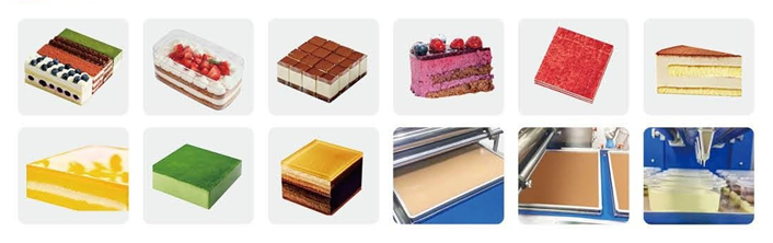 Линия для производства муссовых тортов MPL600