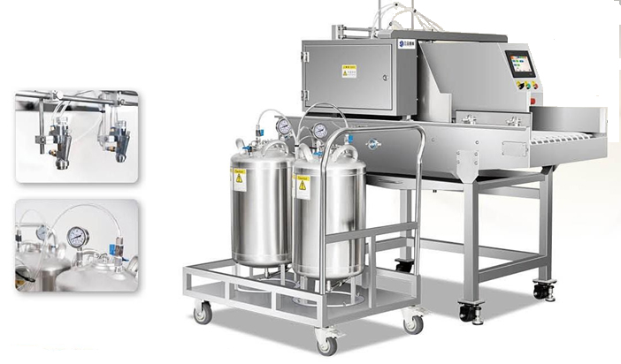 Машина для распыления сиропа PTS4