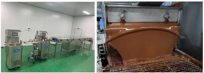 Машина для темперирования и глазирования (Китай)