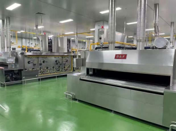 Автоматизированная линия для производства тостового хлеба производительность 1300 кг/час