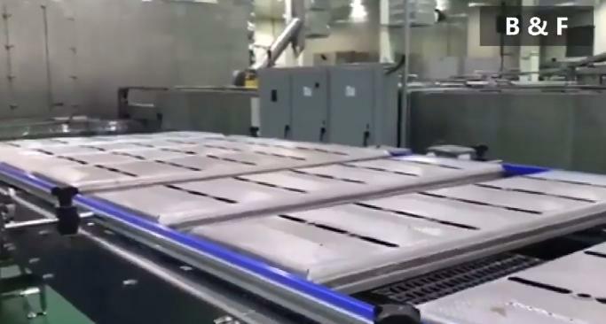 Автоматизированная линия для производства тостового хлеба производительность 1300 кг/час