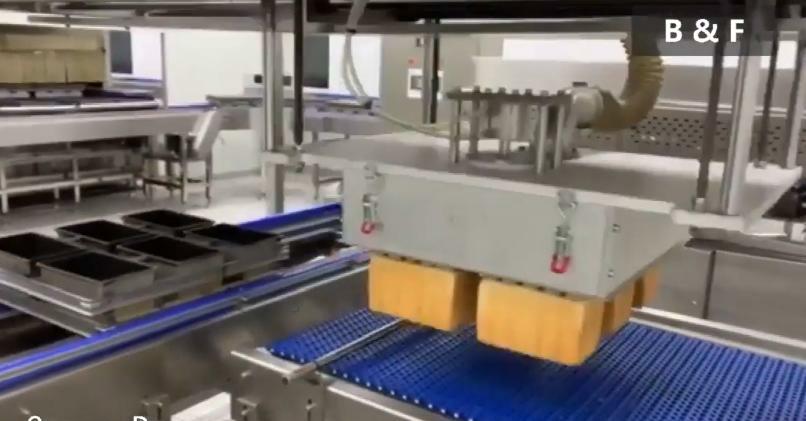 Автоматизированная линия для производства тостового хлеба производительность 1300 кг/час