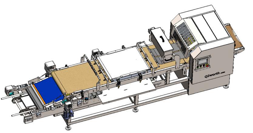 Автоматизированная линия для производства тостового хлеба производительность 1300 кг/час