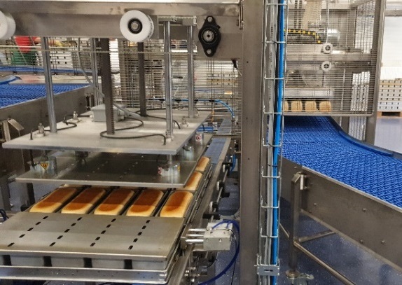 Автоматизированная линия для производства тостового хлеба производительность 25 т/сутки