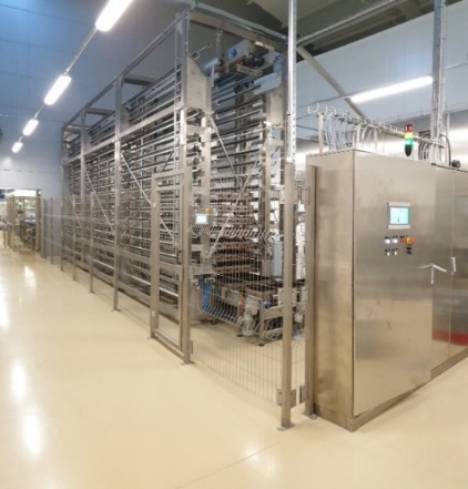 Автоматизированная линия для производства тостового хлеба производительность 25 т/сутки