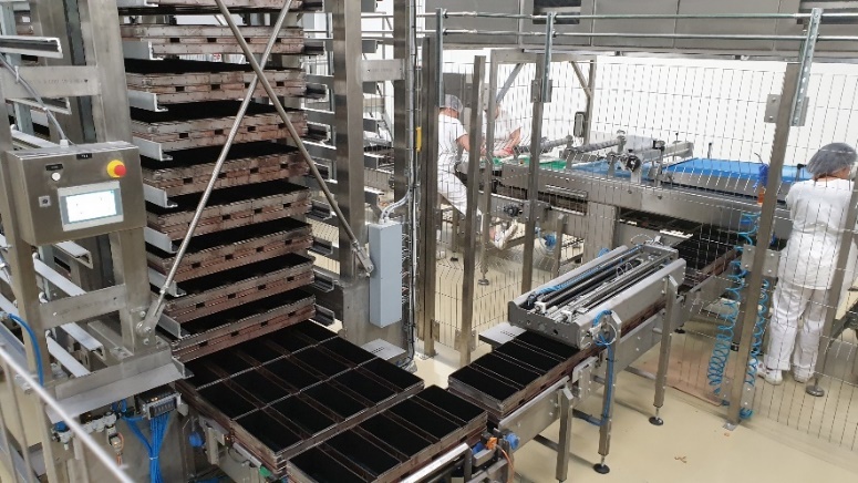 Автоматизированная линия для производства тостового хлеба производительность 25 т/сутки