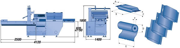      PEGASO 600  flow pack