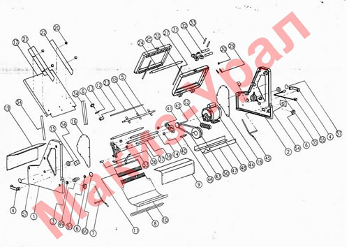 Оригинальные ножи (лезвия) для хлеборезки SINMAG модель SM-302